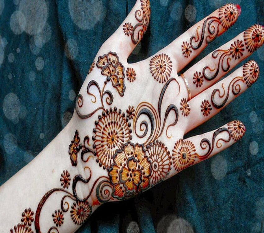 Modern Mehndi